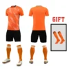 Children Men Football Team Training Tracksuit Outfit, Short Sleeve Soccer Jersey Uniform Replicas in Custom Dry Fit Mate