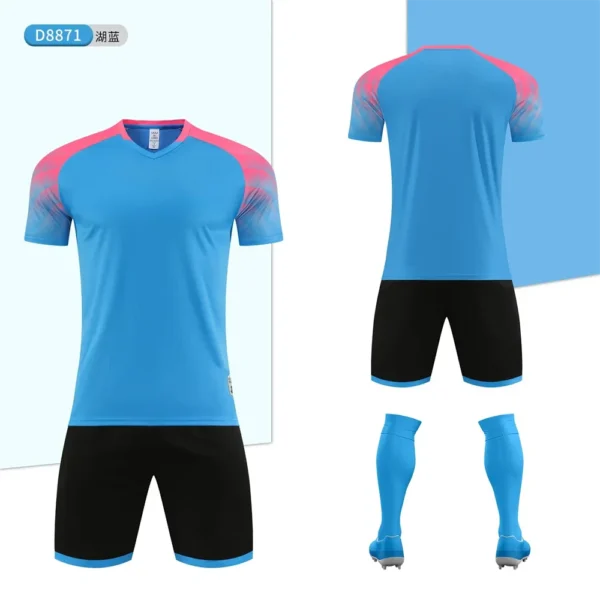 kf-S4081f7e767654bf1b7c512870e6c82bbQ Large Size Adult Football Jerseys Sets Men's Summer Soccer Sweatshirt Personality Custom Letters Number Name T-shirt