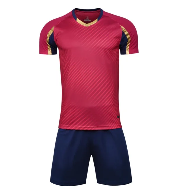 Customized team football uniforms short-sleeved team uniforms children's football jerseys football jersey 24 25 suits team