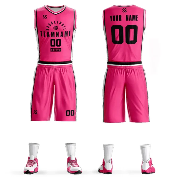 Personal Customizable Basketball Uniform For Men Sportwear Team Name Printed Jerseys Training Tracksuits
