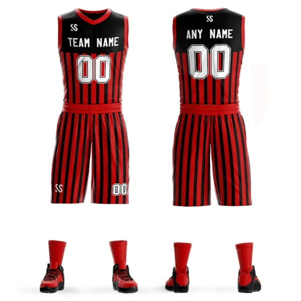 Basketball Suit For Men Sportwear Customizable Full Sublimation Printed Jerseys Sports Training Quickly Dry Tracksuits