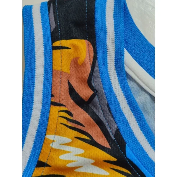 kf-S31f350d60e674b3582e73facdb6c7580p Mens #12 Blue Sports Basketball Jersey, Breathable Sleeveless letter embroidery Sweatshirt Training Competition Sports Uniforms