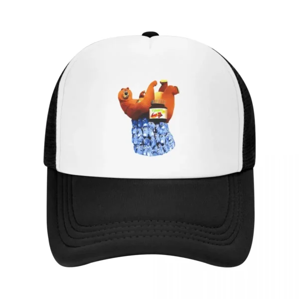 Grizzy And Lemmings Cap Fashion Casual Mesh Baseball Caps Adjustable Hat Hip Hop Summer Unisex Baseball Hats Polychromatic