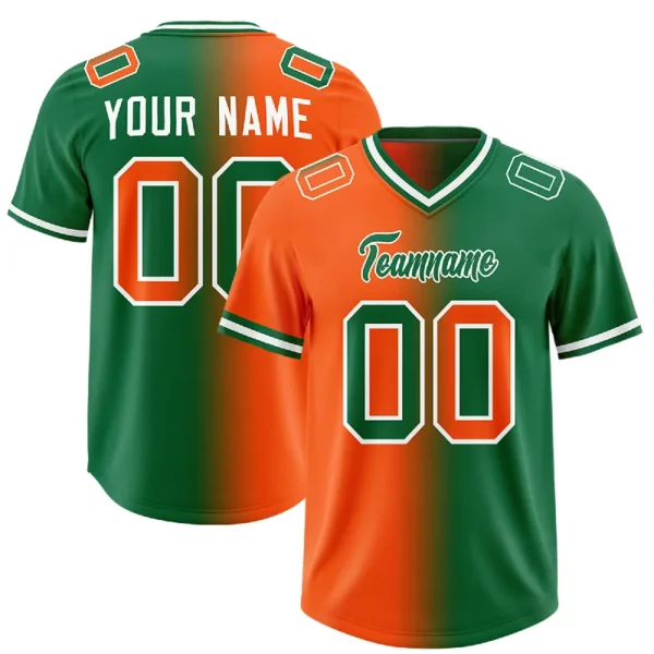 kf-Sa5240302afa444e49a0bbf3a503d3679j Wholesale Customized Stitched Football Jerseys Breathable Streetwear Retro American Football Team Wear for Casual