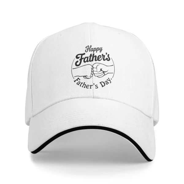 Happy Fathers Day Casual Baseball Cap Summer Best Dad Trucker Hat Wholesale Hiking Fishing Snapback Cap Female Male Classic Caps